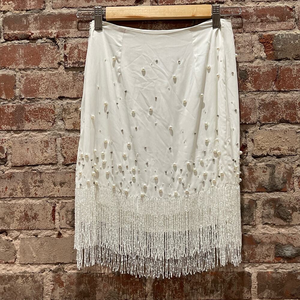 SPRING SALE! LPA Revolve Elise Skirt In White Size XS - Picture 7 of 12